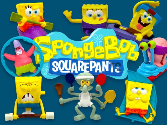 Rare Mcdonald's Jeu Électronique Bob l'Eponge 2007