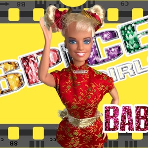Emma &quot;Baby Spice&quot; from the Girl Group &quot;Spice Girls&quot; Doll by Galoob - Vintage Pop Icon OOAK