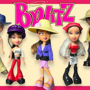 Bratz 2003 Mcdonald's Happy Meal Toys Inch Fashion Dolls