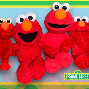 Vintage Elmo Plush Collection Applause, Gund, Mattel Soft Cuddle Toy You Pick