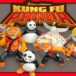 Película Kung Fu Panda 2018 Juguetes de la Cajita Feliz de McDonald's Dreamworks - Tú eliges