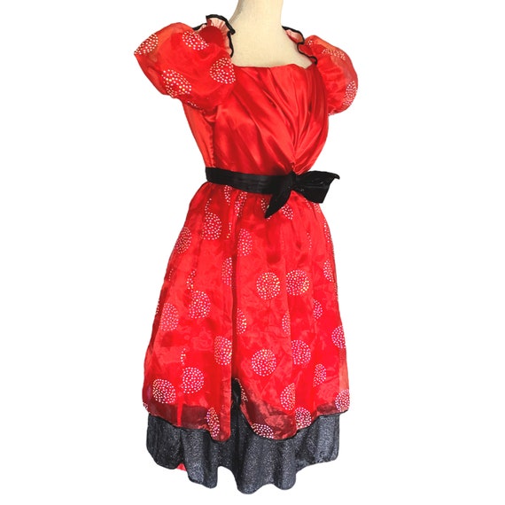 Disney Minnie Mouse Costume Dress, Red Satin Ballgown, Size 10 - Etsy  Australia