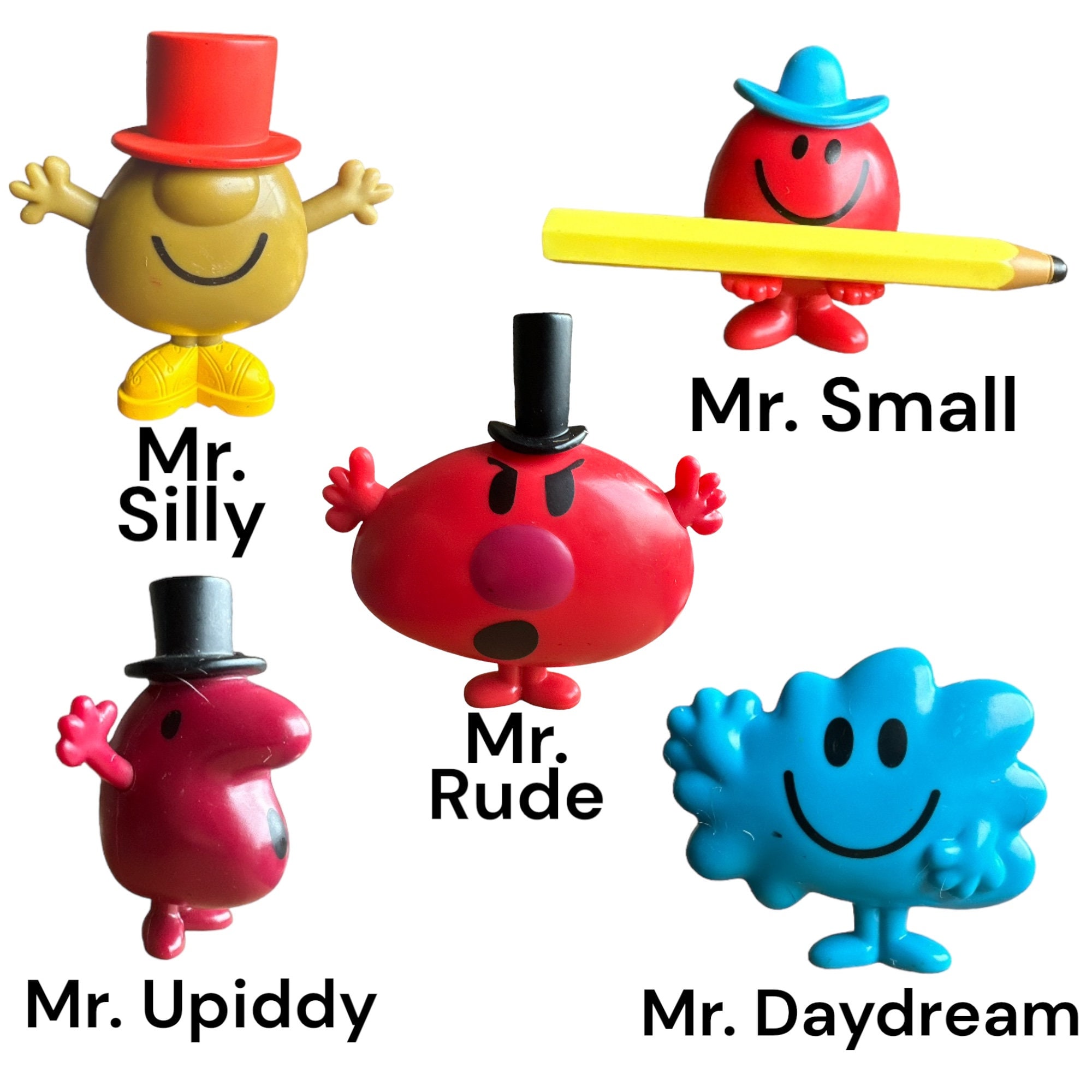 Lot De 83 Figurines Mr. Mme – Happy Meal McDonald's – Collection Nostalgie