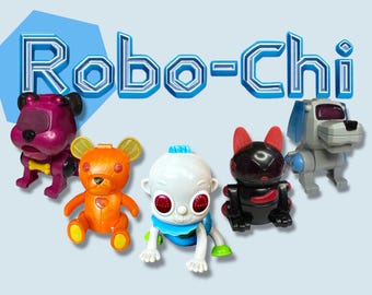 ヴィンテージ ロボチー マクドナルドのおもちゃ – 2001-2002 ハッピー