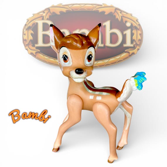 Bambi Vintage Mcdonald Happy Meal Toys Disney Animation 1988 You