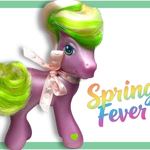G3 Spring Fever My Little Pony Magnetic Foot Toys R Us Exclusive Hasbro Vintage