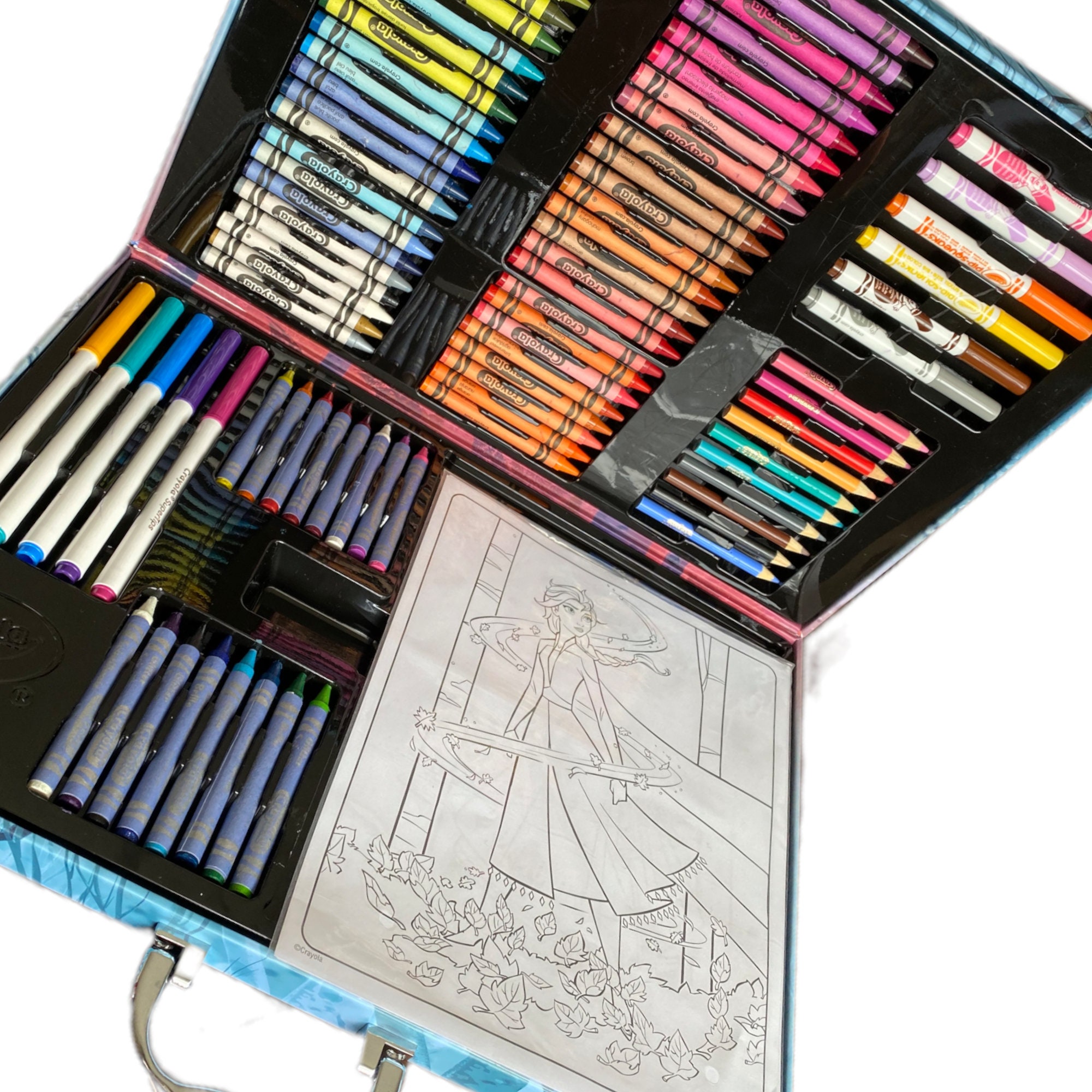 Crayola Inspiration Art Case - Frozen, Paw patrol, Rainbow, Mickey