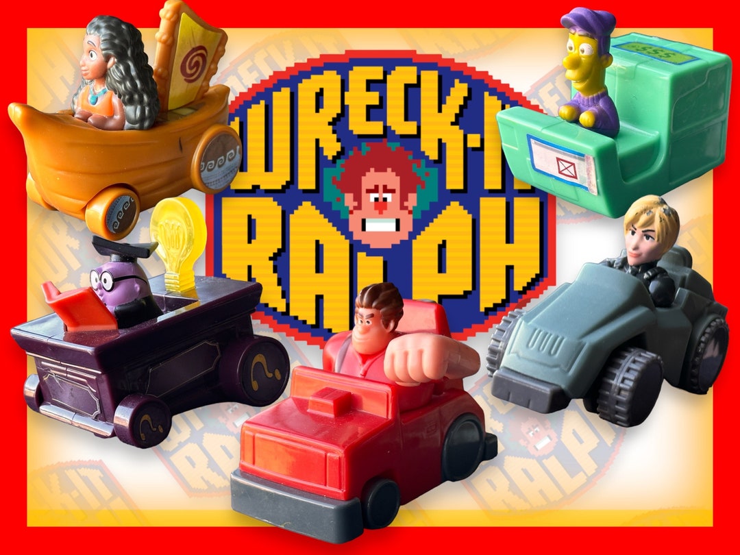 Buy Wreck It Ralph 2018 Mcdonalds Happy Meal Toys You Pick Online in  India