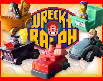 Juguetes de la Cajita Feliz de McDonalds de Ralph el Demoledor 2018: tú eliges