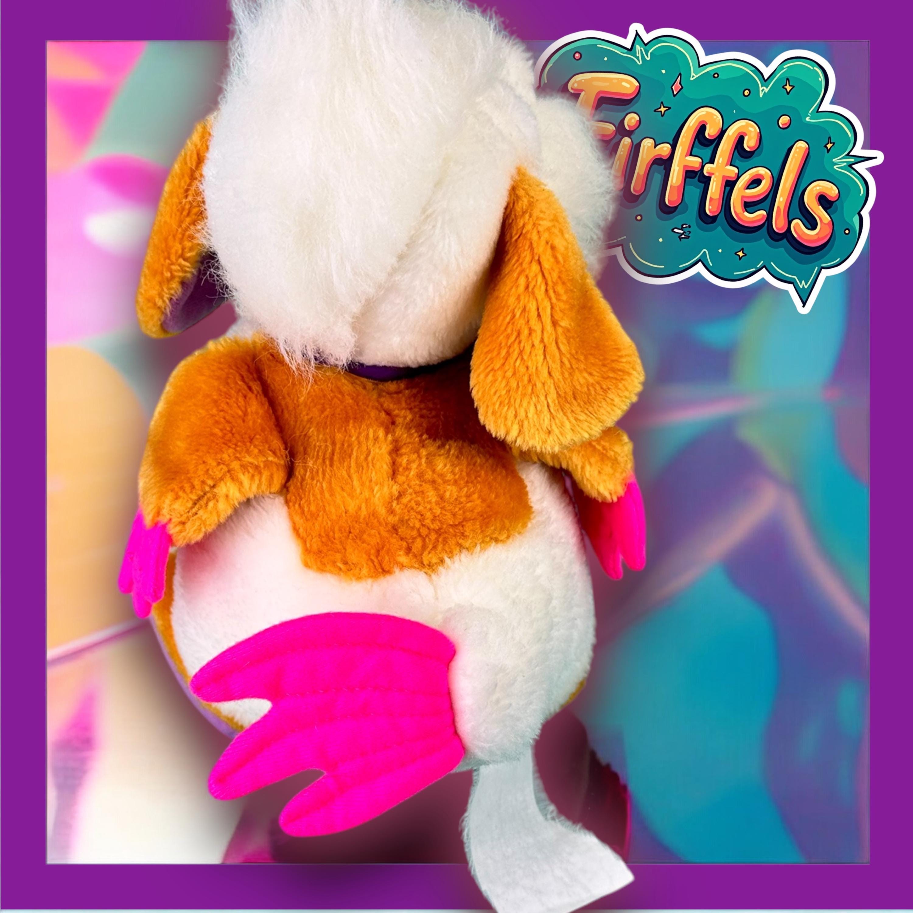 Vintage 1985 Remco Firffels Dicken Plush – Dog Chicken Hybrid - Etsy