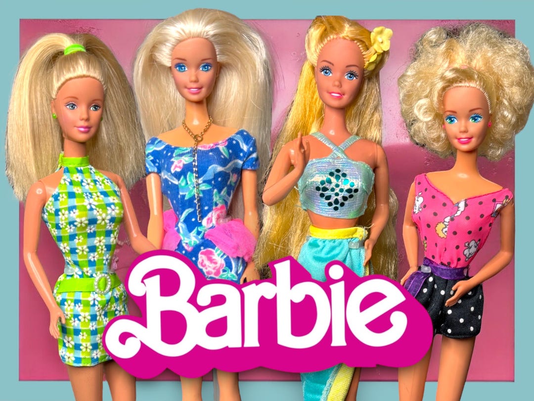ancienne BARBIE blonde originale Capri collection 1990 : Achat occasion | Poupées Mattel 41 Neuf, sans étiquette