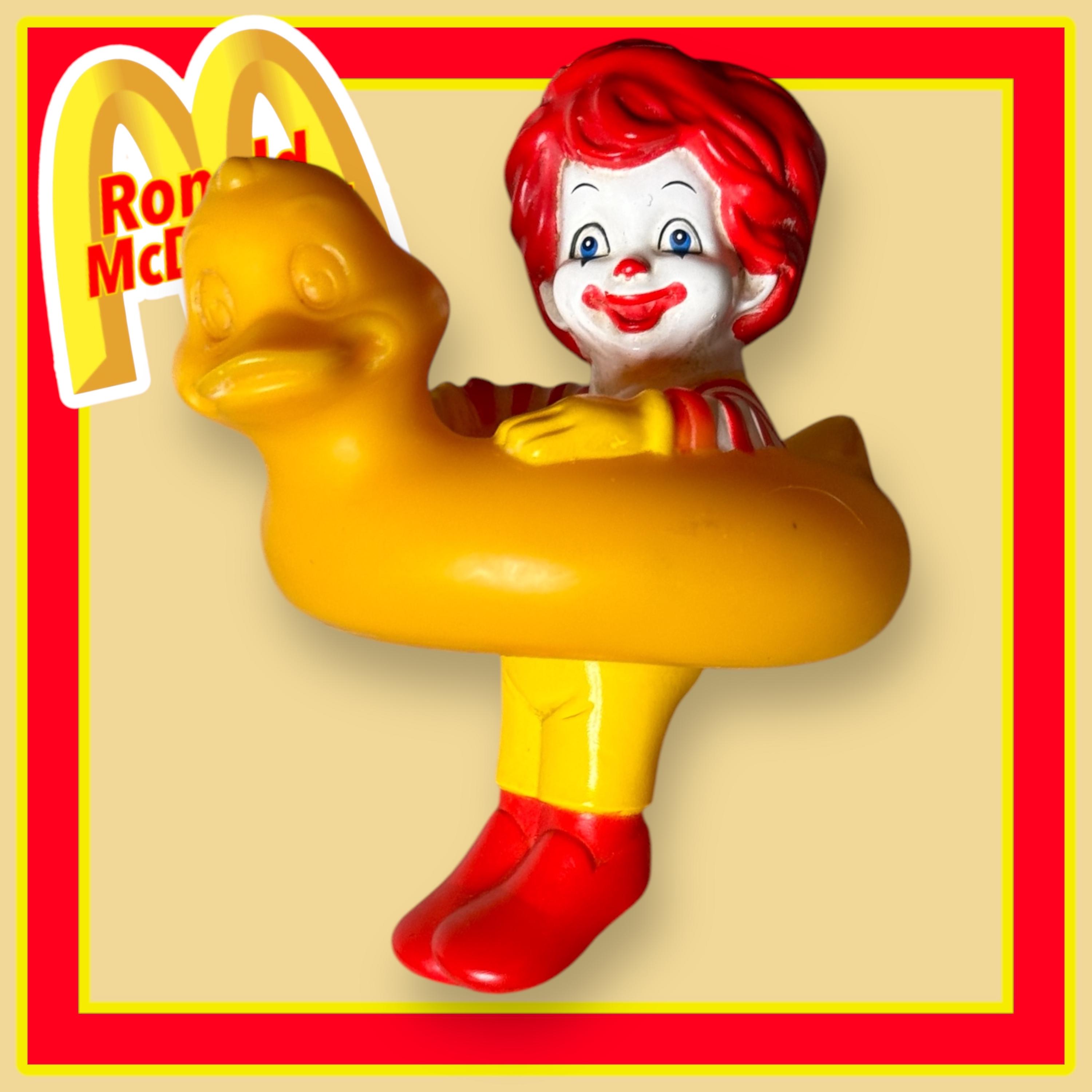 Baby Ronald Mcdonald's Toddler Happy Meal Toys Vintage Pre Loved