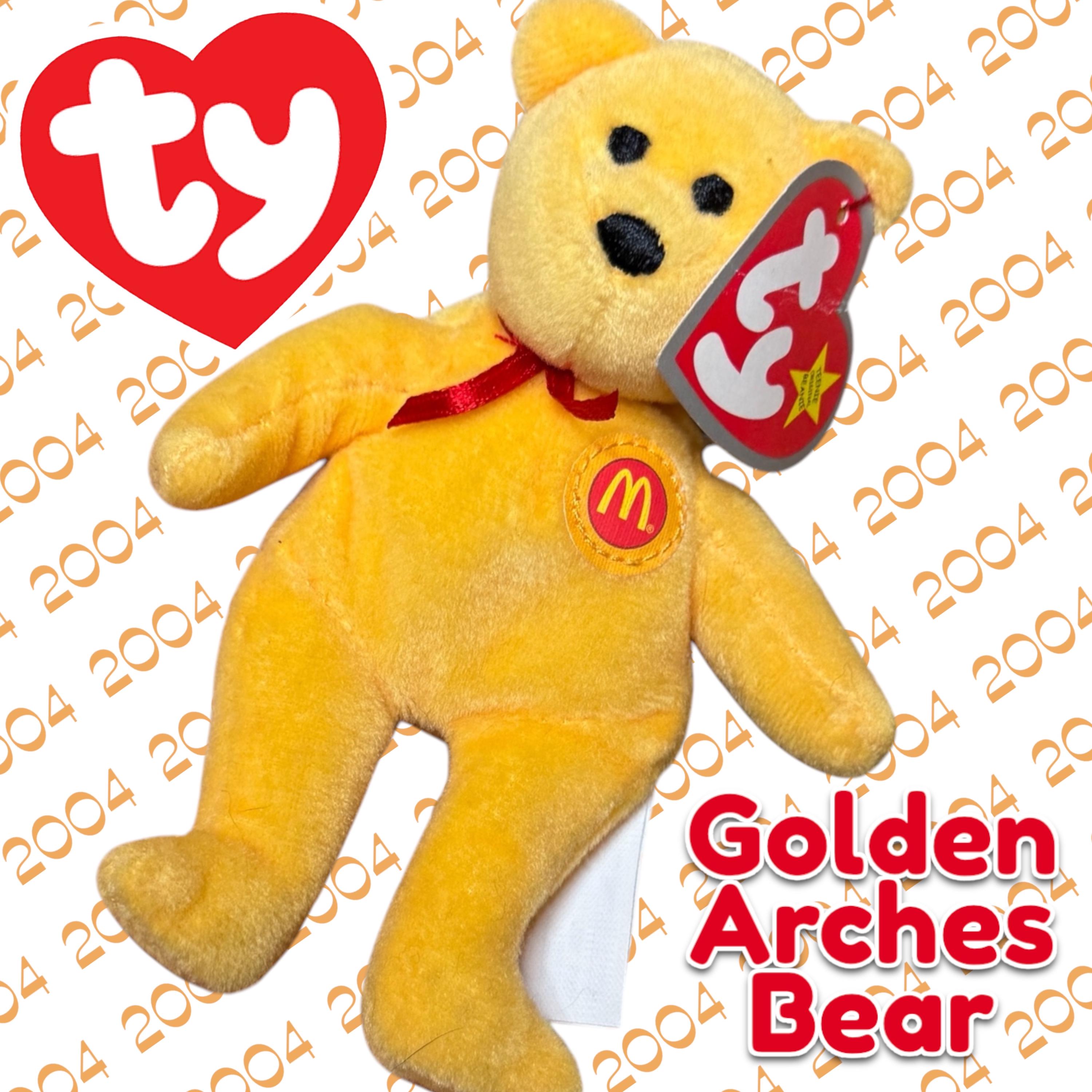 2004 TY 25th Anniversary Bears Mcdonalds Happy Meal Beanie Babies