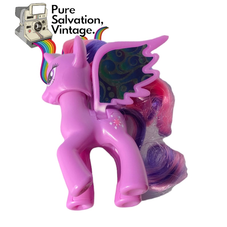 Princess Twilight Sparkle Unicorn Pegasus My Little Pony G4 3 Brushable Hasbro image 4