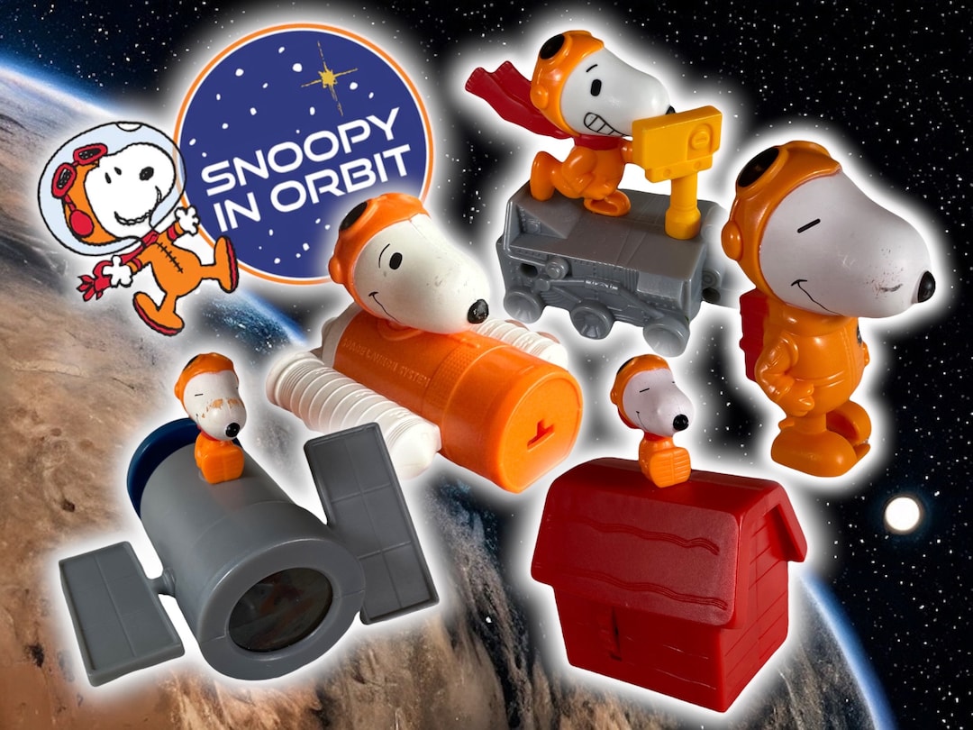 Buy Snoopy NASA Space Exploration 2019 Mcdonald's Meal Toys You Pick  Online in India