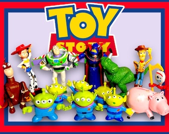 Mini figurines de collection en PVC Disney Pixar 3 pouces Toy Story - Choisissez votre modèle vintage préféré