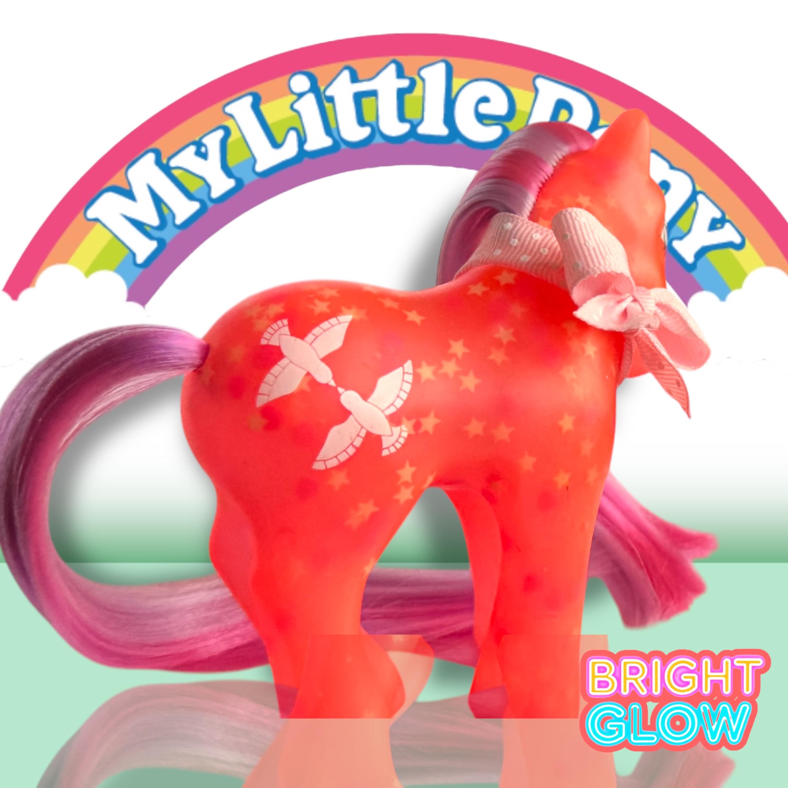 Men klenes/ My Lttle Pony G1 Baby Lucky Leaf w/ own rbbon / Baby Glück | My lttle pony