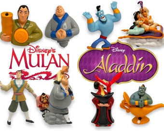 ヴィンテージ ムーラン & アラジン ディズニー マクドナルド ハッピー