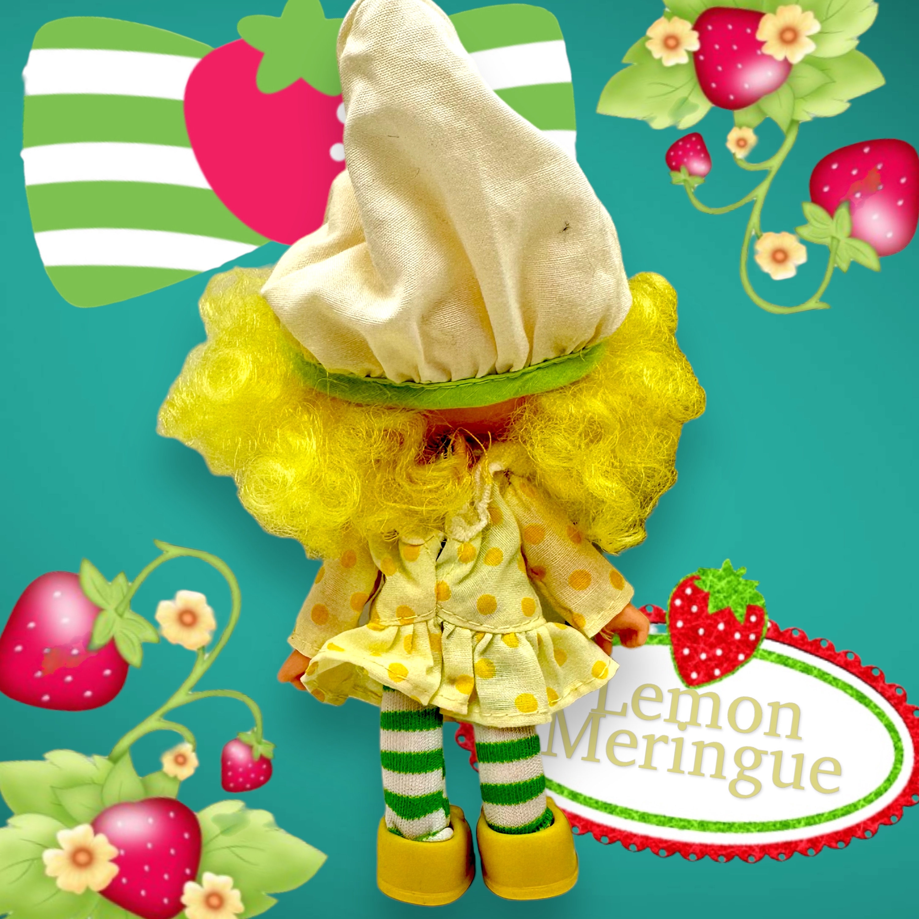 Poupée Charlotte Aux Fraises - Bébé Lemon Meringue, KENNER Vintage 1983