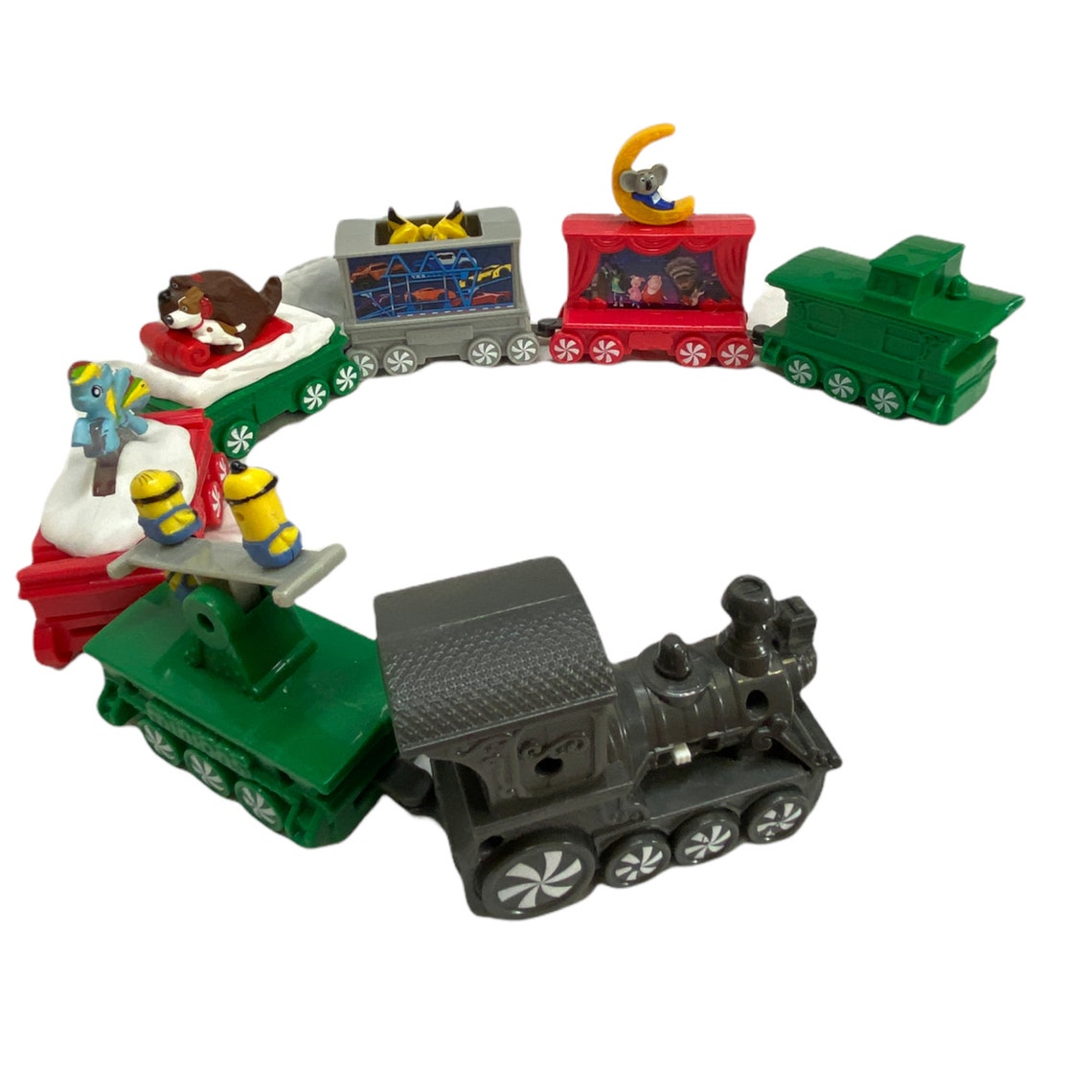 McDonalds Christmas Train Etsy