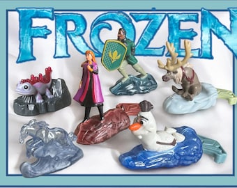 Frozen 2 Set di giocattoli McDonald's - Anna, Elsa, Olaf, Nokk e Bruni