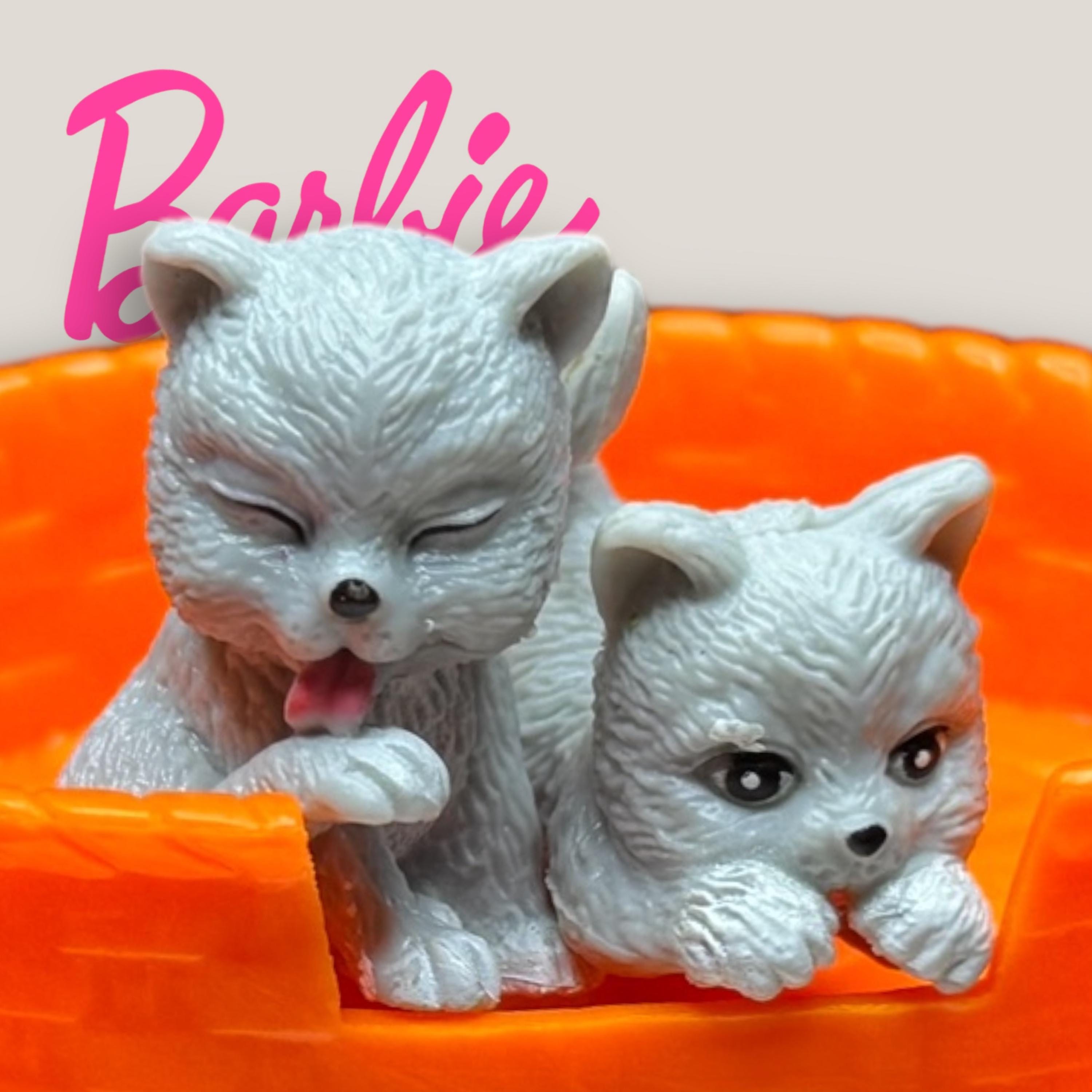 獣医バービー子猫病院プレイセット子猫付きOO