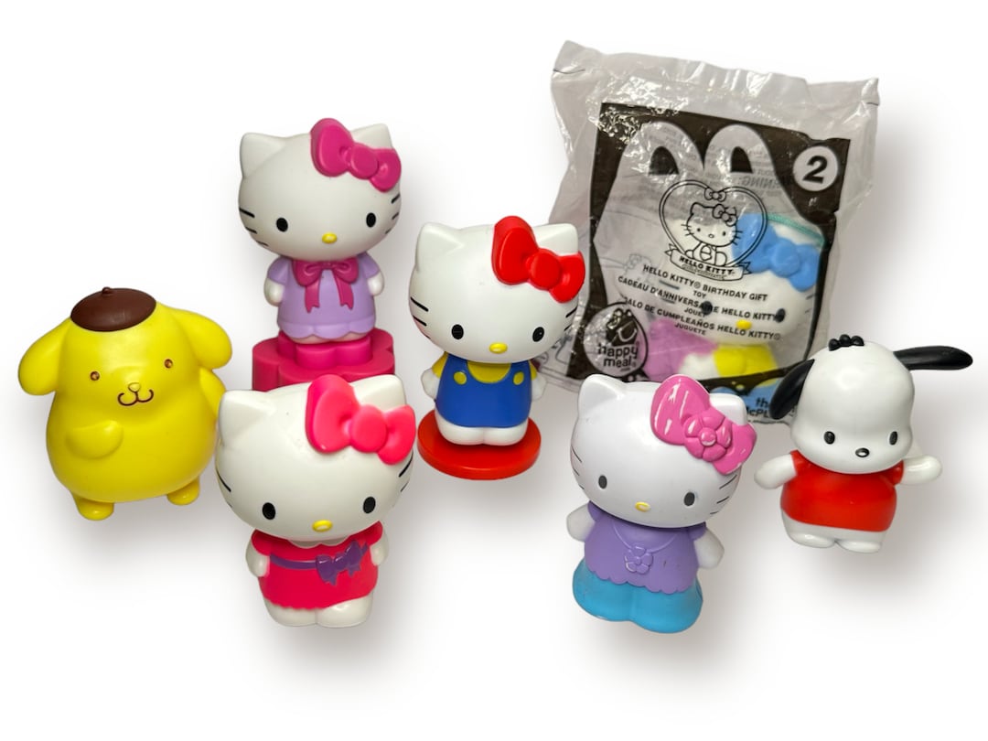 2022 hello Kitty Mcdonalds Happy Meal Toys You Pick Etsy
