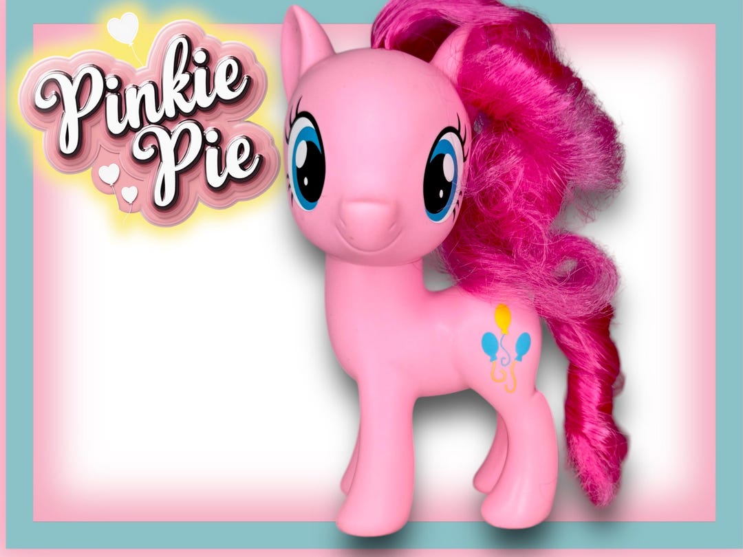 My Little Pony 6” Pinkie Pie Figure - 2016 Hasbro - Collectible Toy Pre ...