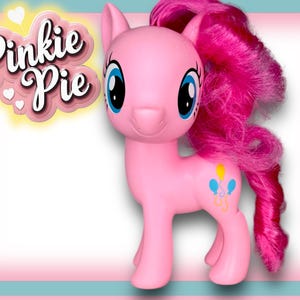 Figurine Pinkie Pie de My Little Pony de 15 cm (6 po.) - Hasbro 2016 - Jouet de collection déjà aimé