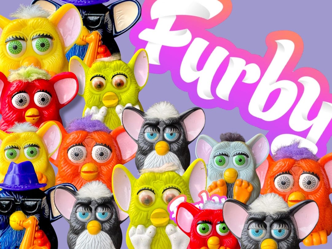 Vintage 1999 Mcdonald's Furby Toys, Complete Set of 10 - Etsy