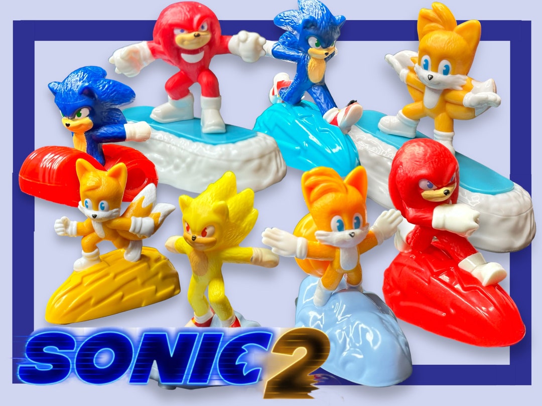 Mcdonalds Sonic the Hedgehog 2 2022 Happy Meal Toy SEGA Action Figure You Pick Etsy