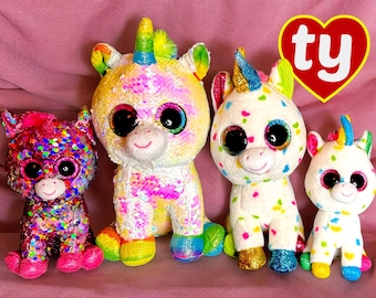 Unicorn Beanie Boo Harmonie Birthday Unicorn Beanie Beanie Boo