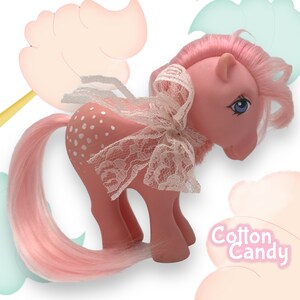 Cotton Candy G1 My Little Pony Core Earth Pony 1983 by Hasbro Vintage