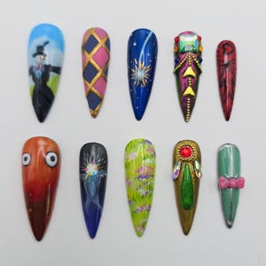 A Heart Is A Heavy Burden Press On Nails