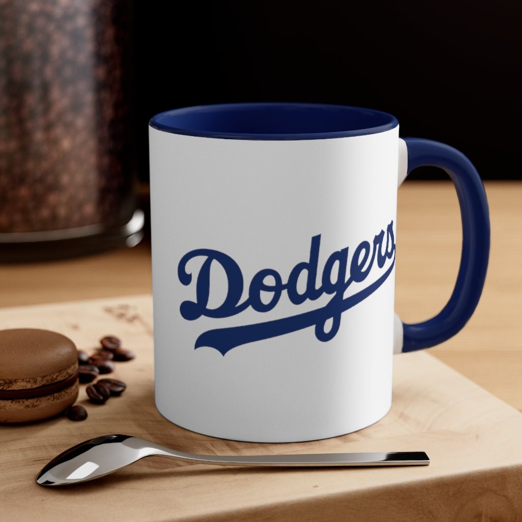 Los Angeles Dodgers Coffee Mug 17oz Matte Black