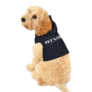 Super mignon nom personnalisé Paris Saint-Germain Soccer Pet Hoodie Cadeau pour votre animal de compagnie Sweat à capuche pour chien chat Idées cadeaux d'anniversaire de Noël image 5