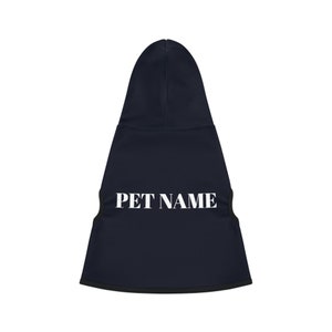 Super mignon nom personnalisé Paris Saint-Germain Soccer Pet Hoodie Cadeau pour votre animal de compagnie Sweat à capuche pour chien chat Idées cadeaux d'anniversaire de Noël image 3