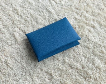Hand-made Calvi Cardholder German Weinheimer Epsom