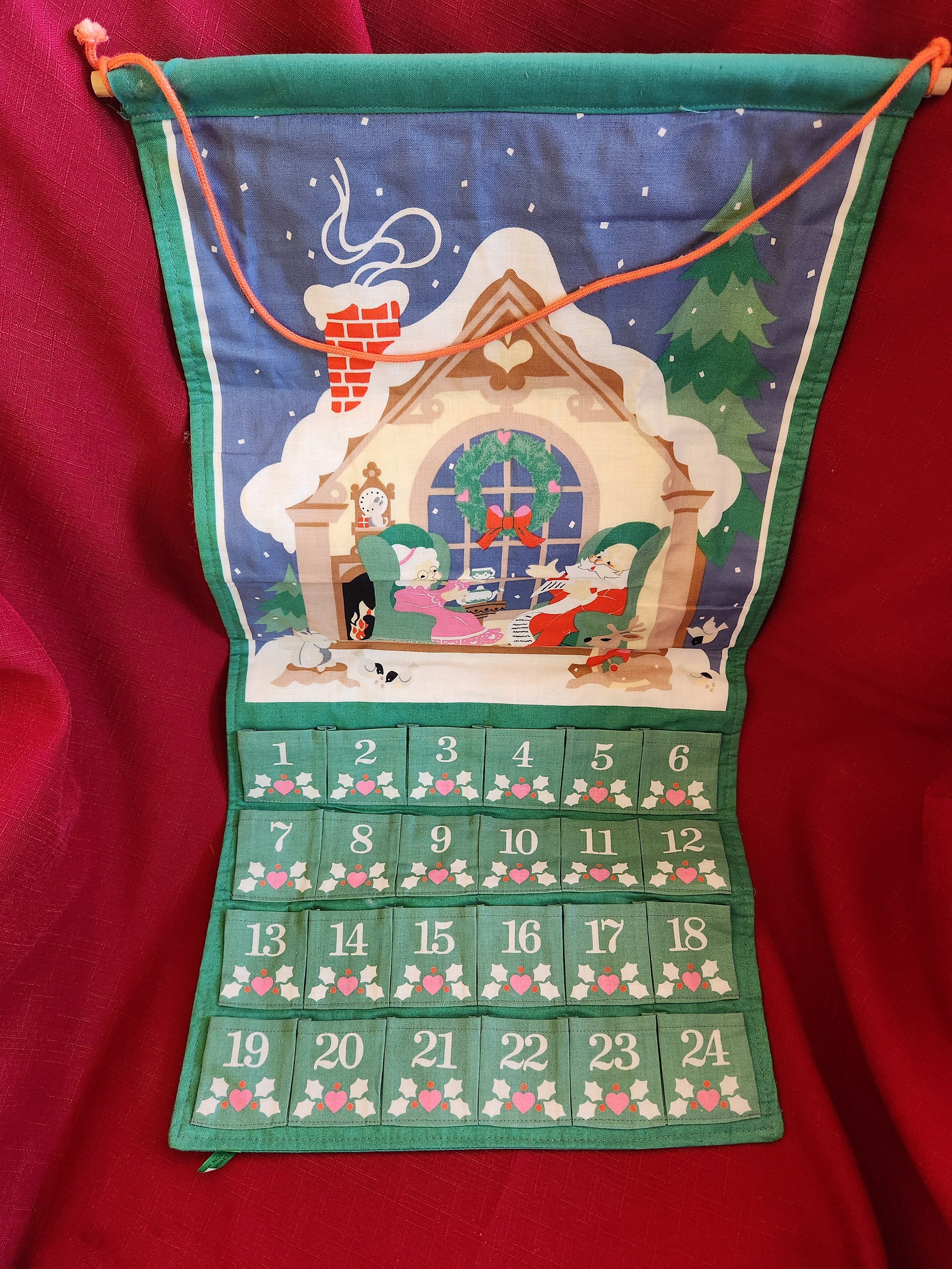 Vintage Countdown To Christmas Avon Advent Calendar No Mouse - Etsy