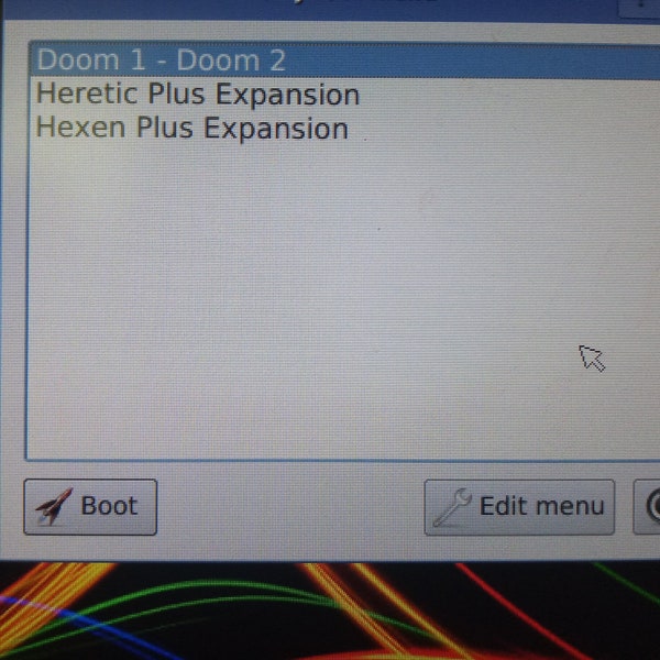Raspberry PI 4B/PI400 Doom1/2/Hexen/Heretic MultiBoot SD Card Image Download
