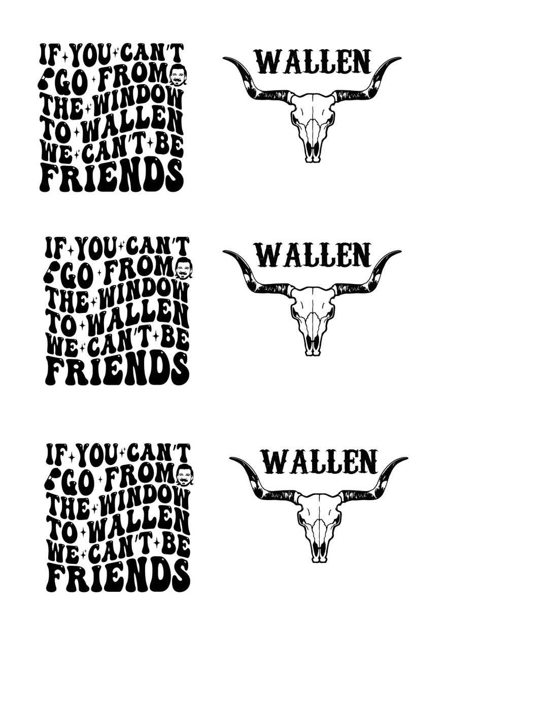 Morgan Wallen Ceramic Coasters
