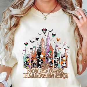 Mickey&#39;s Not So Scary Halloween Party Shirts, Disney Halloween Shirts, Mickey and Minnie Halloween Family Shirts, Halloween Shirt/Sweatshirt