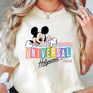 Disney Universal Studios 2025 Shirt Family Vacation Tee for Universal Studios and Disney Trip Gift Sweatshirt Universal Studios Trip T-shirt