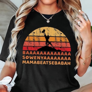 Disney Simba The Lion King Song Shirt, Disney Simba Sweatshirt, Animal Kingdom T-Shirt, Disney The Lion King Gift, Disney Lion King Song Tee