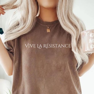Vive La Widerstand Shirt, feministisches T-Shirt, Frauenrechte Sweatshirt, weibliches Power Geschenk, Gleichheitsaktivistin T-Shirt, feministisches Tshirt