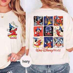 Custom Retro Disney Fantasia Movie Shirt Comfort Colors Fantasia Mickey Tee Fantasmic Disney Family Trip Sweatshirt Gift for Disney Lovers