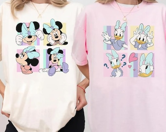 Minnie and daisy shirt Disney bestie vacation shirt Disneyland girls trip tee Disney best friends matching shirts comfort colors tee