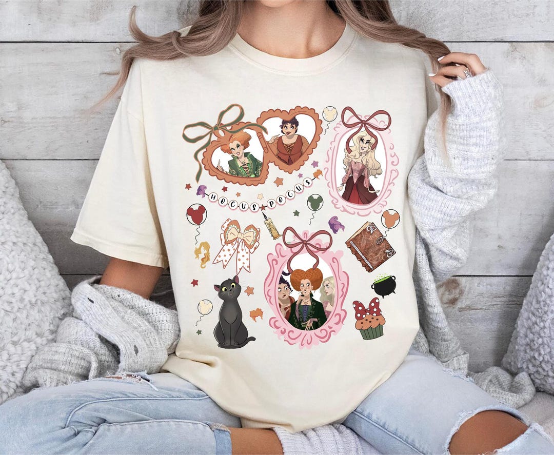 Hocus Pocus Shirt Sanderson Sisters Halloween Tee Disney Witch Shirt ...