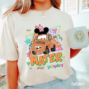Disney Cars Shirt, Lightning McQueen, Tow Mater, Sheriff, Tow Mater Shirt, Radiator Springs Disneyland Shirt, Cars Land Family Vacation Tee