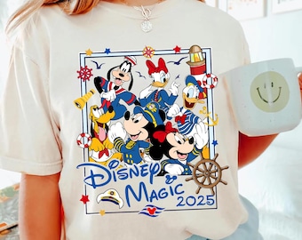 Disney Cruise 2026 Shirt: Magic Nautical Family Trip Tee